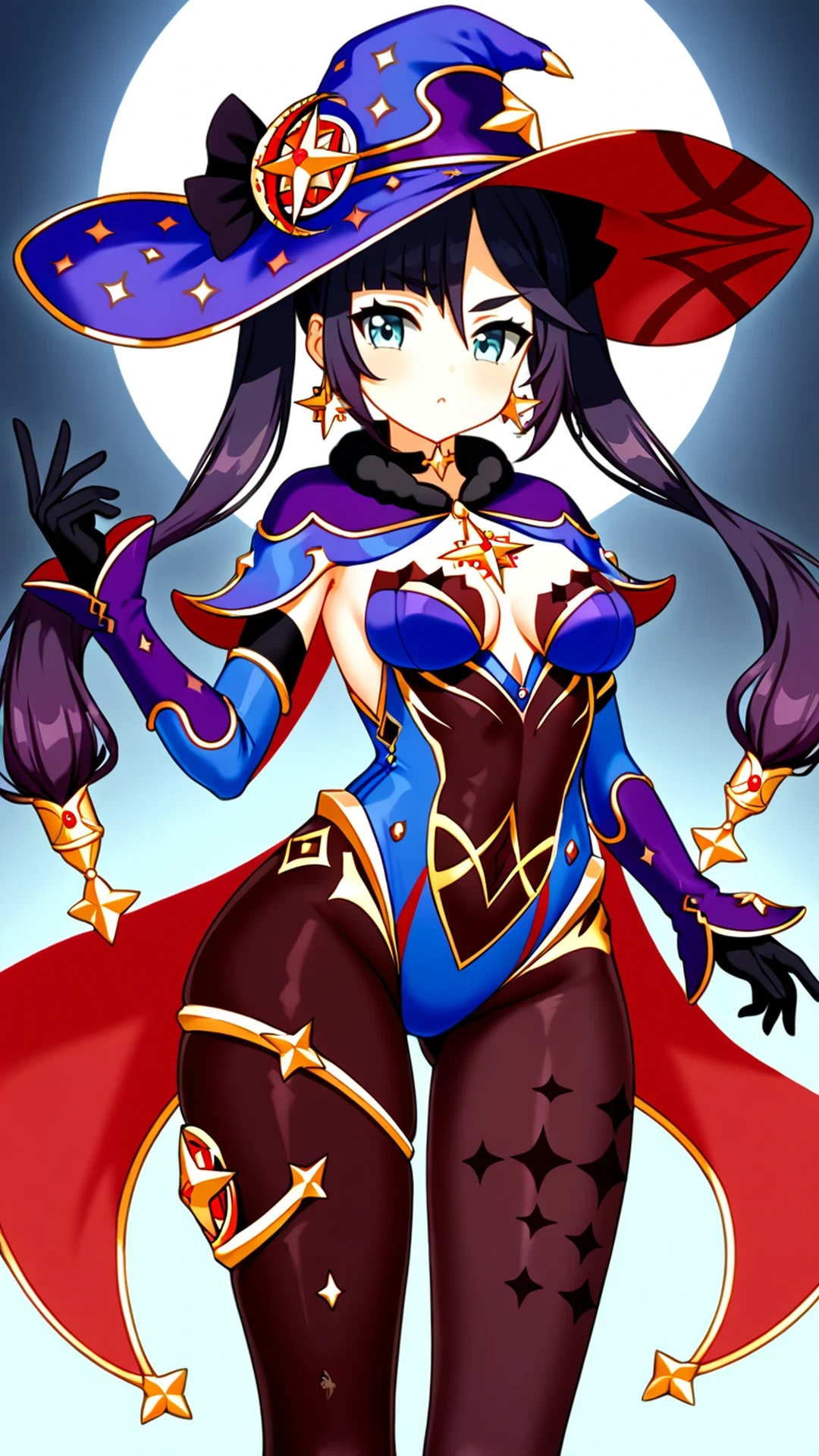 mona genshin impact fanart - A Midnight That Waited in the Dark