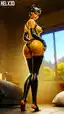 fortnite charlotte porn - The Quiet Before Ember - AI generated portrait image in 1080x1920 resolution by @anon