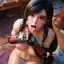 tifa lockhart femdom - This Collapse With No Easy Exit - AI generated square image in 1080x1080 resolution by @anon