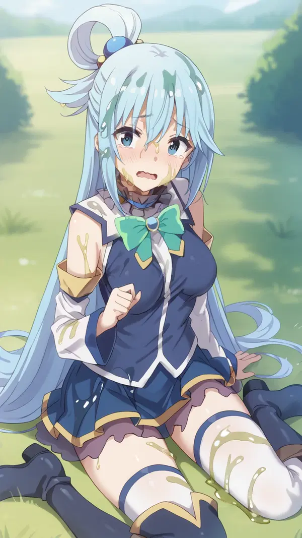 xxx de konosuba - A Pressure That Moved Like a Secret - AI generated portrait image in 1080x1920 resolution by @anon