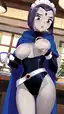 indigo white raven cosplay porn - Wild Want You Cannot Cage - AI generated portrait image in 1080x1920 resolution by @anon