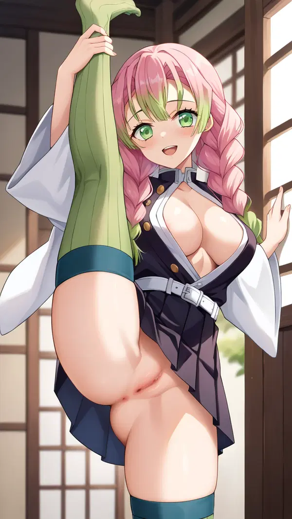 demon slayer hashira meeting porn animation - A Gravity That Made Hunger Look Holy - AI generated portrait image in 1080x1920 resolution by @anon