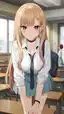 maplestar marin kitagawa hentai - The Fire Between Silence - AI generated portrait image in 1080x1920 resolution by @anon