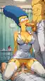 simpsons the xxx parody - The Reverie That Waited Behind My Eyes - AI generated portrait image in 1080x1920 resolution by @anon