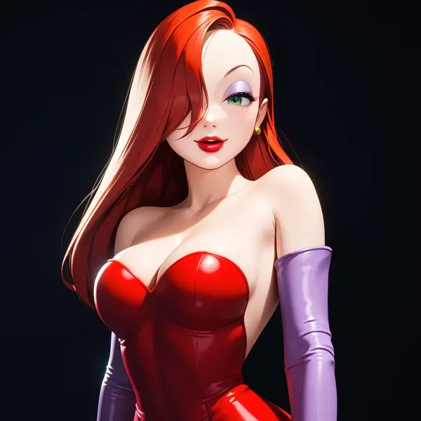 jessica rabbit shemale porn - When the Dark Calls It Magnet - AI generated portrait image in 1080x1920 resolution by Anonymous Creator