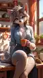 furry sex dolls - A Silence That Opened in Shadow - AI generated portrait image in 1080x1920 resolution by @anon