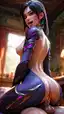 gwen lol cosplay sex - The Risk That Made Silence Feel Loud - AI generated portrait image in 1080x1920 resolution by Anonymous Creator