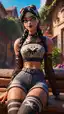 fortnite nemia r34 - The Gravity Inside Midnight - AI generated portrait image in 1080x1920 resolution by Anonymous Creator