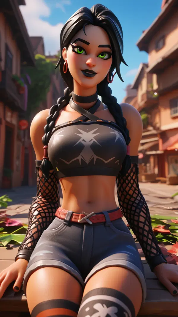 fortnite sabina porn 34 - A Pressure That Waited in the Dark - AI generated portrait image in 1080x1920 resolution by @anon