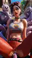 fortnite cassidy quinn porn - The Heat That Waited Behind My Eyes - AI generated portrait image in 1080x1920 resolution by @anon