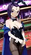 stellar blade raven nude - The Velvet That Stayed Beneath My Skin - AI generated portrait image in 1080x1920 resolution by @anon