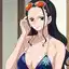 nico robin one piece figure - A Flame That Felt Like Falling - AI generated square image in 1080x1080 resolution by @anon