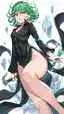 tatsumaki cosplay controversy - Pleasure That Arrived Without Warning - AI generated portrait image in 1080x1920 resolution by @anon