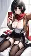 attack on titan porn gifs - The Danger That Made Shadows Feel Warm - AI generated portrait image in 1080x1920 resolution by @anon