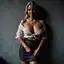 ai voice girlfriend - The Collapse That Turned Into Weather - AI generated square image in 1080x1080 resolution by @anon