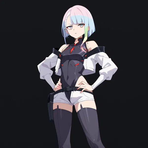 cyberpunk panam hentai - All the Edge I Tried to Hide - AI generated square image in 1080x1080 resolution by Anonymous Creator