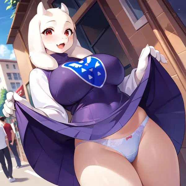 undertale porn video - Too Hot to Hide Anymore - AI generated square image in 1080x1080 resolution by @anon