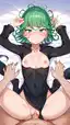 tatsumaki feet pics - A Darkness That Learned to Sound Like Fate - AI generated portrait image in 1080x1920 resolution by @anon