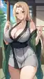tsunade nude photo - A Dangerous Kind of Craving - AI generated portrait image in 1080x1920 resolution by @anon
