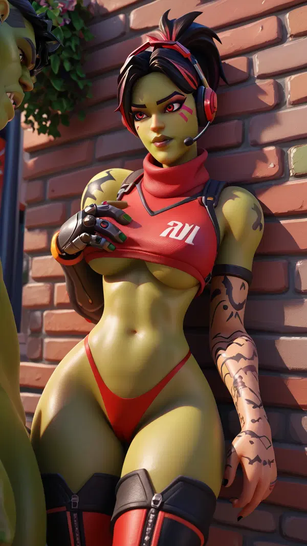 skin fortnite porn - Temptation That Pulls Me Closer - AI generated portrait image in 1080x1920 resolution by @anon