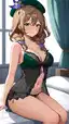 genshin impact ganyu r34 - The Velvet That Stayed Too Close - AI generated portrait image in 1080x1920 resolution by @anon