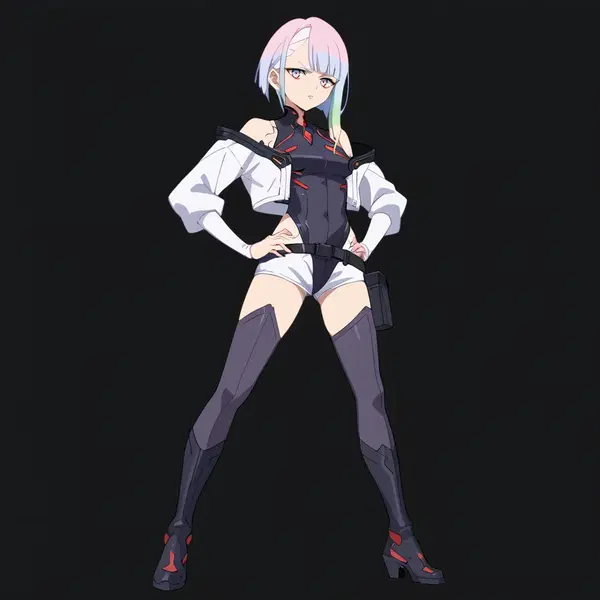 cyberpunk sex mode - All the Midnight I Tried to Hide - AI generated square image in 1080x1080 resolution by @anon