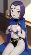 raven x starfire rule 34 - All the Heat Left Over From the Night Before - AI generated portrait image in 1080x1920 resolution by @anon