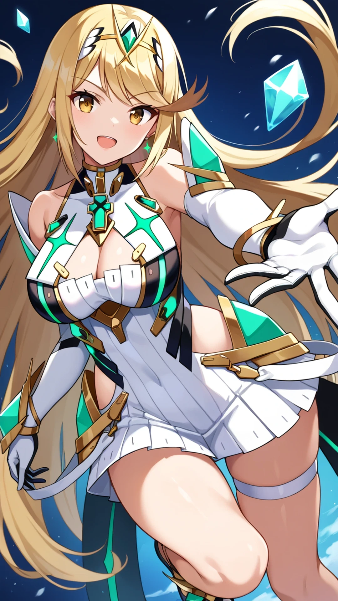 xenoblade mythra - The Afterglow That Opened in Shadow