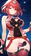 pyra and mythra porn - Lust That Is Older Than Any Name I Have for It - AI generated portrait image in 1080x1920 resolution by @anon