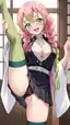 cosplay sex mitsuri - The Memory That Pulled the Night Apart - AI generated portrait image in 1080x1920 resolution by @anon