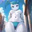nude ai robot - Temptation That Arrived Uninvited - AI generated square image in 1080x1080 resolution by @anon