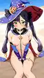 genshin impact mona artifacts - A Shiver That Pulled Me Under - AI generated portrait image in 1080x1920 resolution by @anon