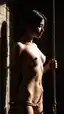 asian nude solo - The Fall That Left a Mark - AI generated portrait image in 1080x1920 resolution by Anonymous Creator