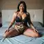 japanese milf blowjob - The Craving That Waited in the Dark - AI generated square image in 1080x1080 resolution by @anon