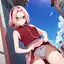cherry sakura nude - The Friction That Stayed After Midnight - AI generated square image in 1080x1080 resolution by @anon