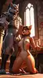 furry porn real - The Devotion That Moved Through Me - AI generated portrait image in 1080x1920 resolution by @anon