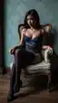beautiful asian girl xxx - The Silence That Pulled the Night Apart - AI generated portrait image in 1080x1920 resolution by @anon